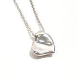 TIFFANY&Co. Necklace Bean Heart Elsa Peretti Silver925 Silver Women Used