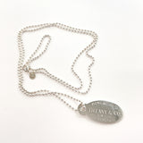 TIFFANY&Co. Necklace Return to TIFFANY & Co. Ball chain Silver925 Silver Women Used