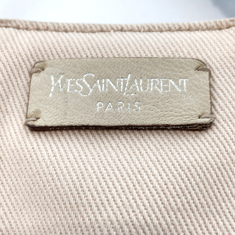 Yves Saint Laurent rive gauche Handbag canvas pink Women Used