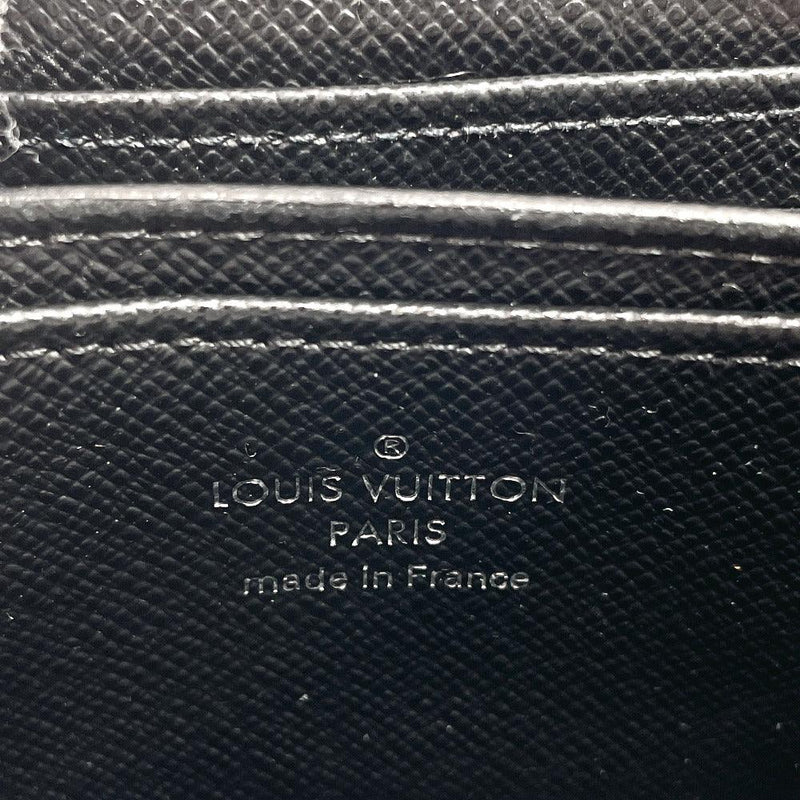 LOUIS VUITTON coin purse N63076  zip around purse coin purse Damier Grafitto Canvas Black mens Used - JP-BRANDS.com