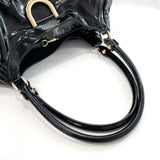 GUCCI Handbag 189835 Patent leather Black Women Used - JP-BRANDS.com