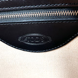 TOD’S Shoulder Bag leather Black Women Used