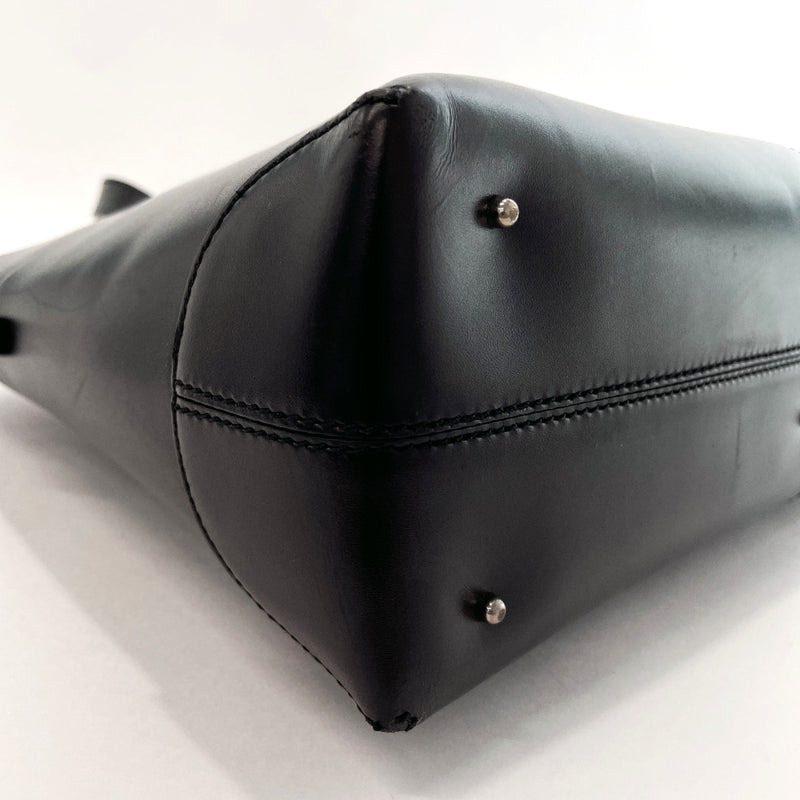 TOD’S Shoulder Bag leather Black Women Used