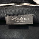 Yves Saint Laurent rive gauche Messenger bag canvas Black Black mens Used