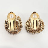 Christian Dior Earring vintage metal gold Women Used - JP-BRANDS.com