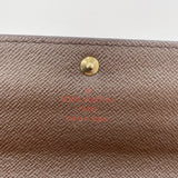 LOUIS VUITTON purse N61724 Pochette Porto Monnet Credit Damier canvas Brown unisex Used