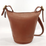 COACH Shoulder Bag 9953 Old coach bucket leather Brown Women Used - JP-BRANDS.com