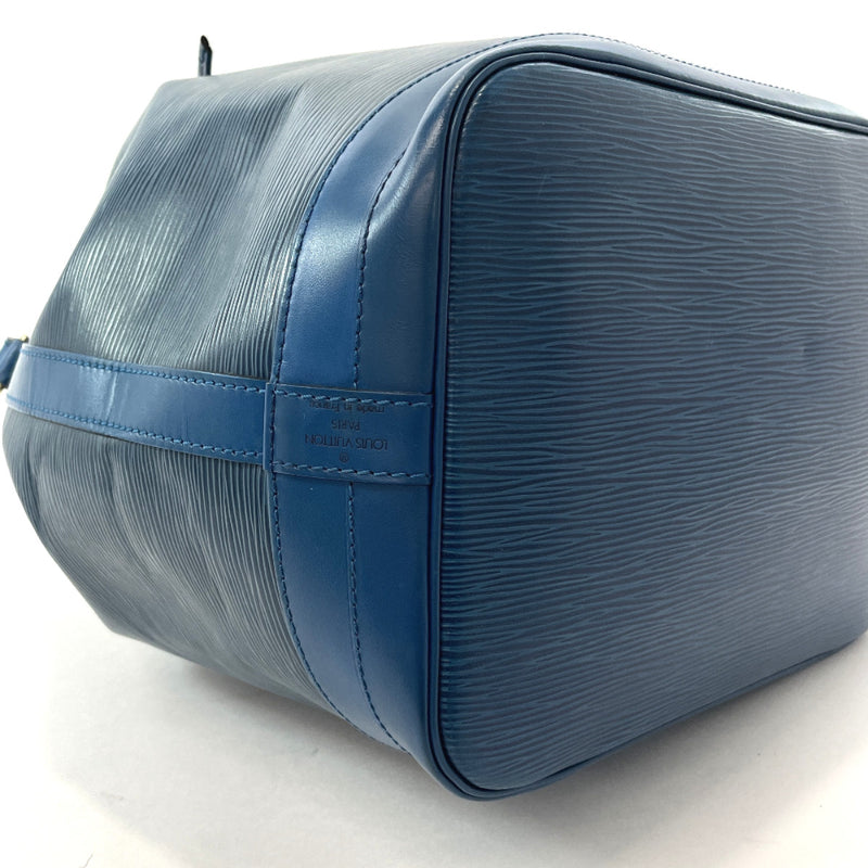 LOUIS VUITTON Shoulder Bag M44005 Noe drawstring Epi Leather blue Women Used