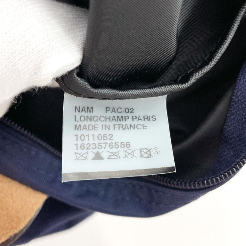 Longchamp Handbag 1623576556 Le Pliage Miaou Nylon Navy Women Used - JP-BRANDS.com