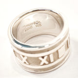 TIFFANY&Co. Ring Atlas Silver925 #9.5(JP Size) Silver Women Used
