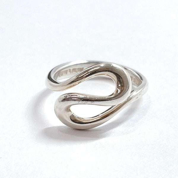 TIFFANY&Co. Ring Wave Elsa Peretti Silver925 #9(JP Size) Silver Women Used