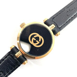 GUCCI Watches Quartz vintage Sherry line Stainless Steel/leather gold gold Women Used - JP-BRANDS.com