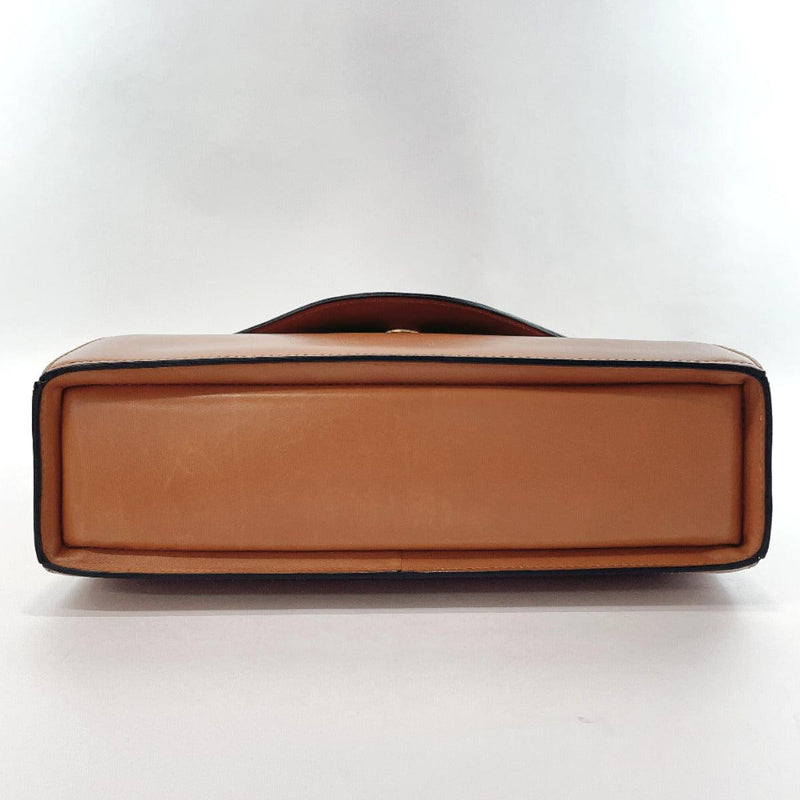 BALLY Shoulder Bag vintage/leather Brown Women Used - JP-BRANDS.com