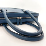 Salvatore Ferragamo Briefcase FZ-24 leather blue mens Used