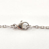 HERMES Necklace Oakery NC Silver Silver DCarved seal Women Used - JP-BRANDS.com