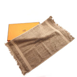 HERMES towel Face towel cotton/silk Brown unisex New - JP-BRANDS.com
