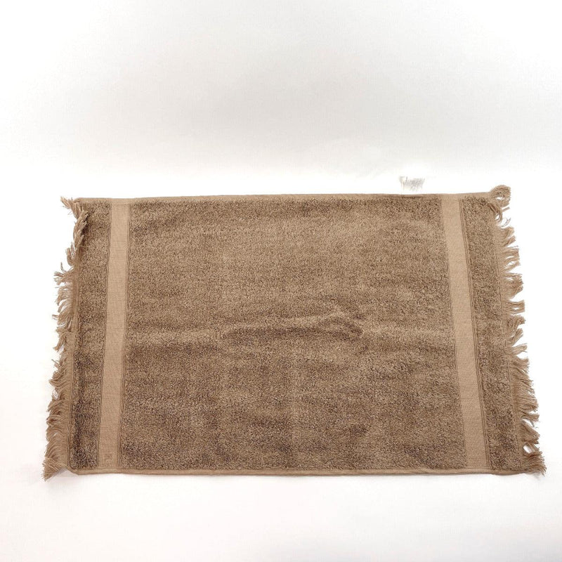 HERMES towel Face towel cotton/silk Brown unisex New - JP-BRANDS.com