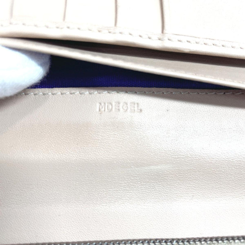BVLGARI purse leather beige Women Used - JP-BRANDS.com