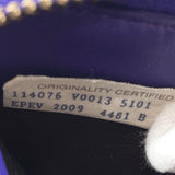 BOTTEGAVENETA purse Zip Around Intrecciato leather purple mens Used - JP-BRANDS.com