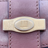 Dunhill Clutch bag leather/PVC Black Black mens Used - JP-BRANDS.com