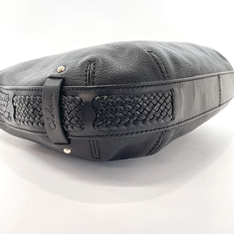 COLE HAAN Shoulder Bag leather Black Women Used - JP-BRANDS.com