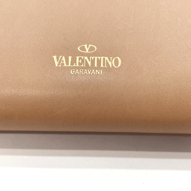 VALENTINO GARAVANI purse leather beige Women Used