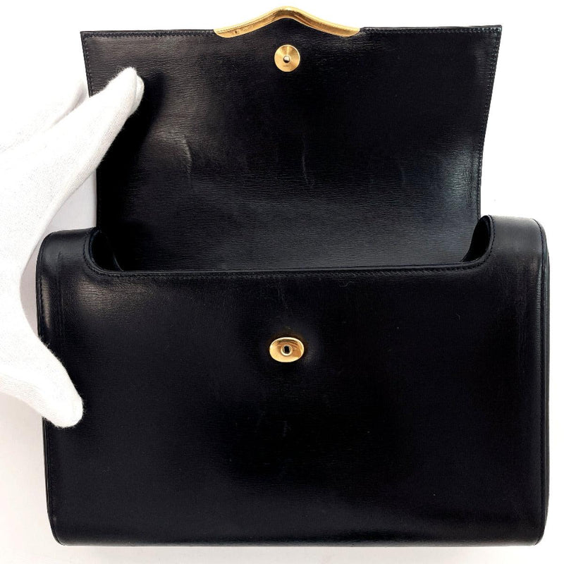 CARTIER Clutch bag vintage Sapphire leather Navy Women Used - JP-BRANDS.com