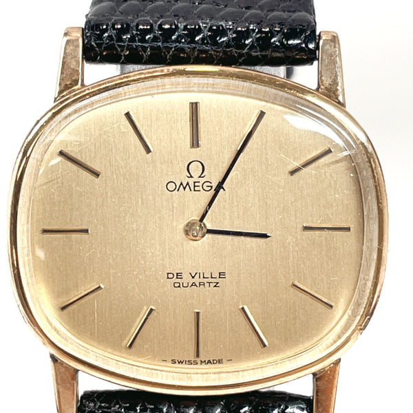 OMEGA Watches De Ville Vintage quartz Stainless Steel/leather gold gold Women Used
