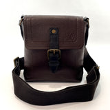 LOUIS VUITTON Shoulder Bag M92995 Yuma Cafe Utah leather Brown unisex Used