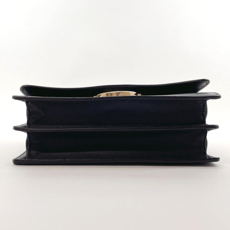 Emilio Pucci Shoulder Bag ChainShoulder leather Black Black Women Used - JP-BRANDS.com