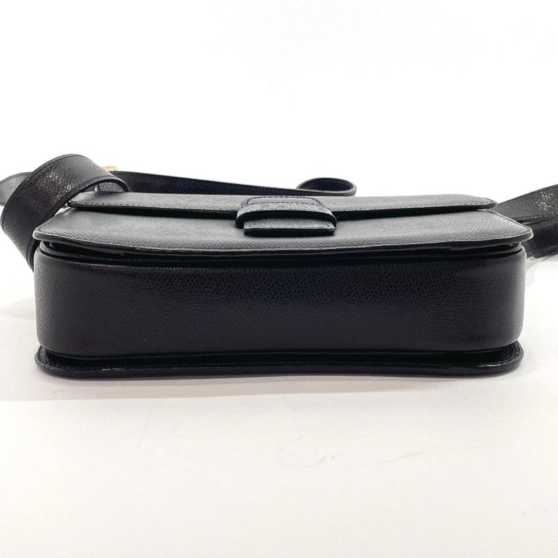 CELINE Shoulder Bag F/02 vintage leather Black Women Used - JP-BRANDS.com