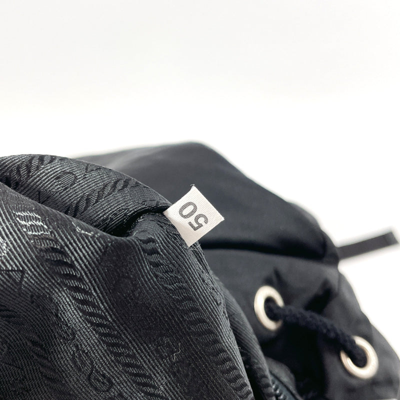 PRADA Backpack Daypack V164 Nylon Black unisex Used