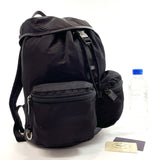 PRADA Backpack Daypack V164 Nylon Black unisex Used