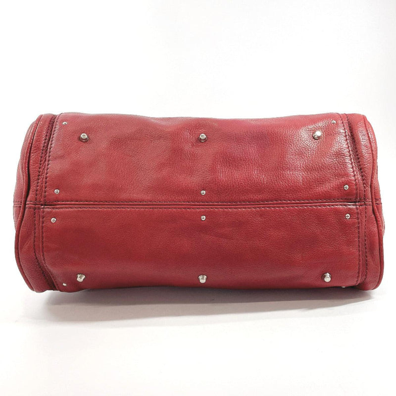 Chloe Handbag Paddington leather Red Women Used - JP-BRANDS.com
