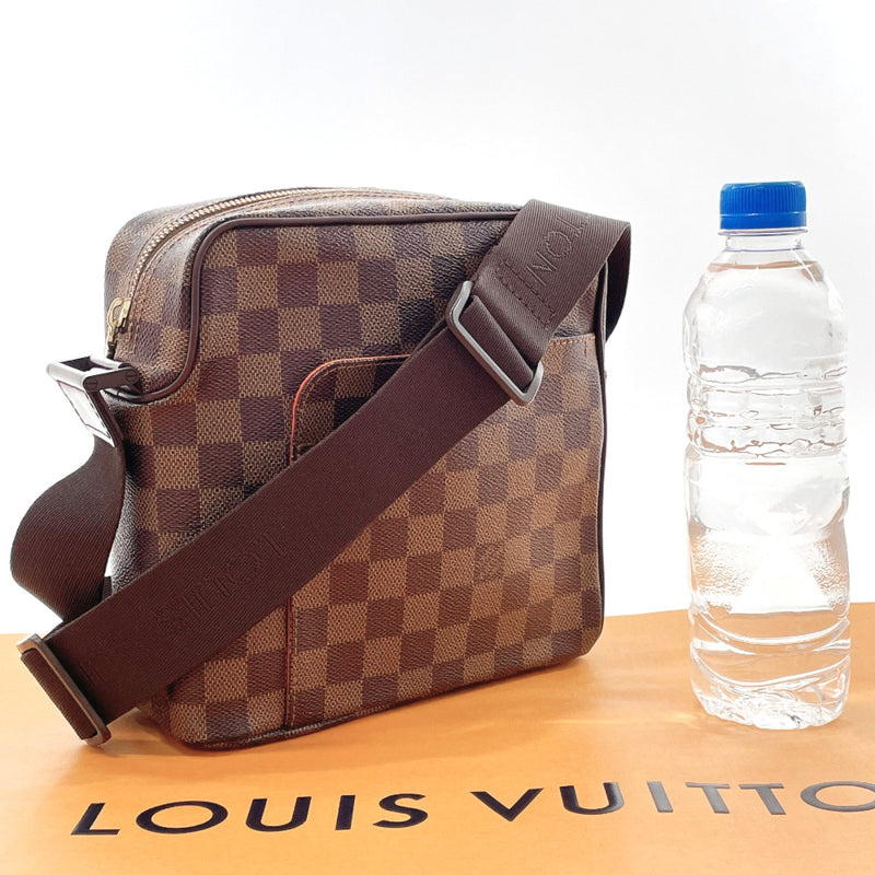 Authentic Louis Vuitton N41442 Damier Olav PM Shoulder Cross Body Bag LV  F/S