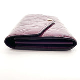 LOUIS VUITTON purse M90150 Portefeiulle Sarah Monogram Vernis purple purple Women Used - JP-BRANDS.com
