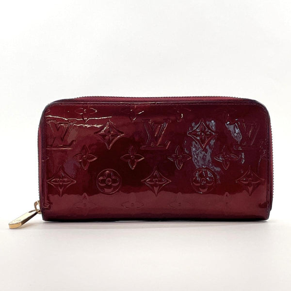 LOUIS VUITTON purse M91536 Zippy wallet Monogram Vernis purple purple Women Used - JP-BRANDS.com