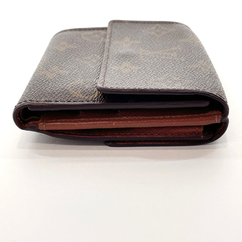 LOUIS VUITTON Monogram Canvas Brown Trifold Long Wallet ~ Made in France