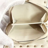 VALENTINO GARAVANI wallet Studs leather white Women Used