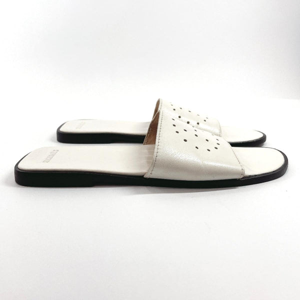 HERMES Sandals Sandals leather white Women Used - JP-BRANDS.com