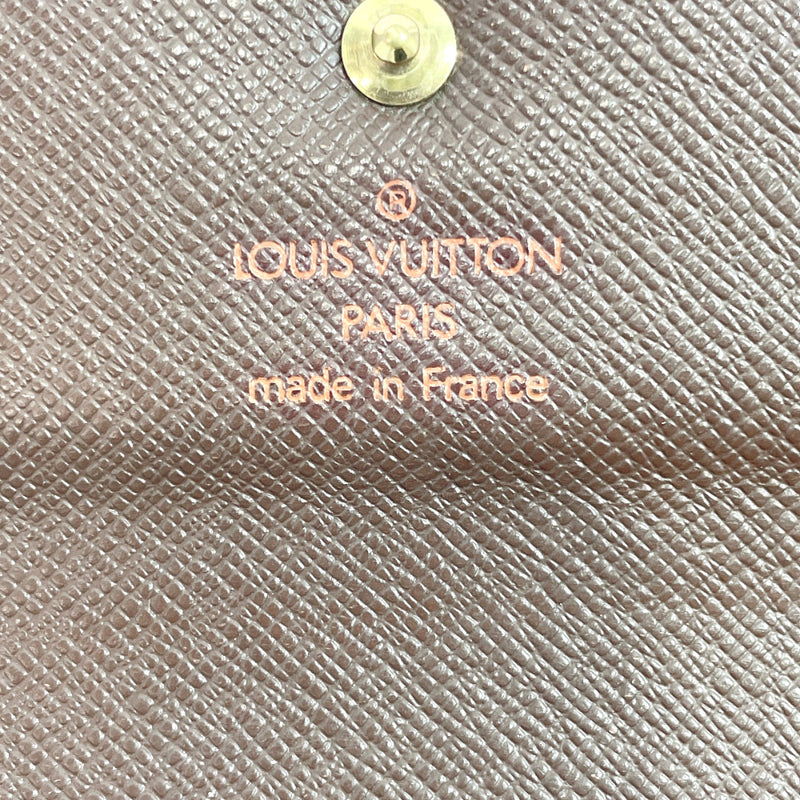 LOUIS VUITTON Tri-fold wallet N61202 Porte Tresor Etui Papier Damier c –