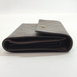 LOUIS VUITTON Tri-fold wallet N61202 Porte Tresor Etui Papier Damier canvas Brown mens Used