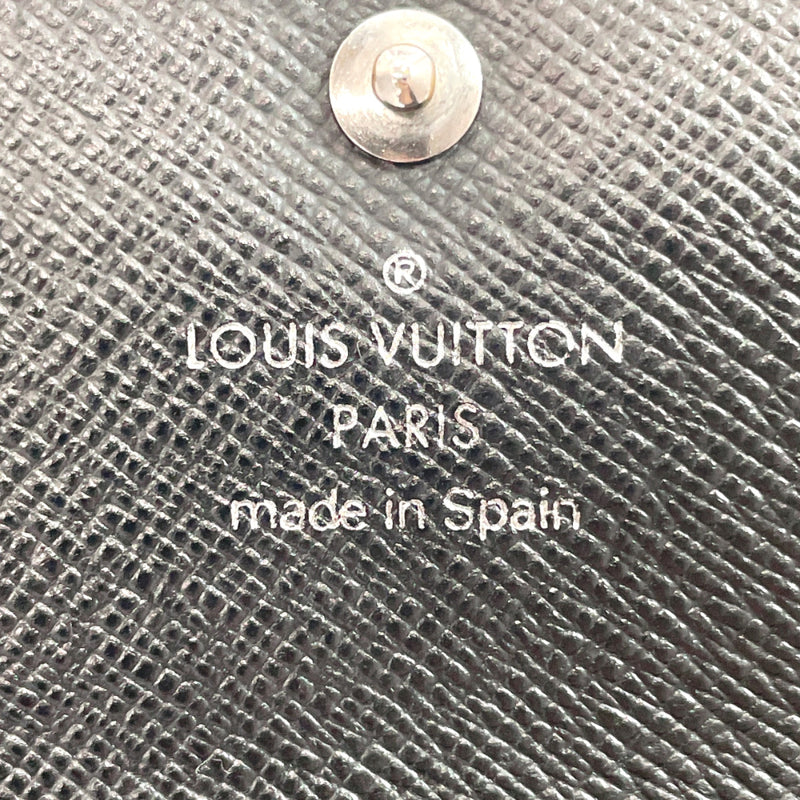 LOUIS VUITTON key holder M30522 Multicles 4 4 hooks Taiga Black mens Used
