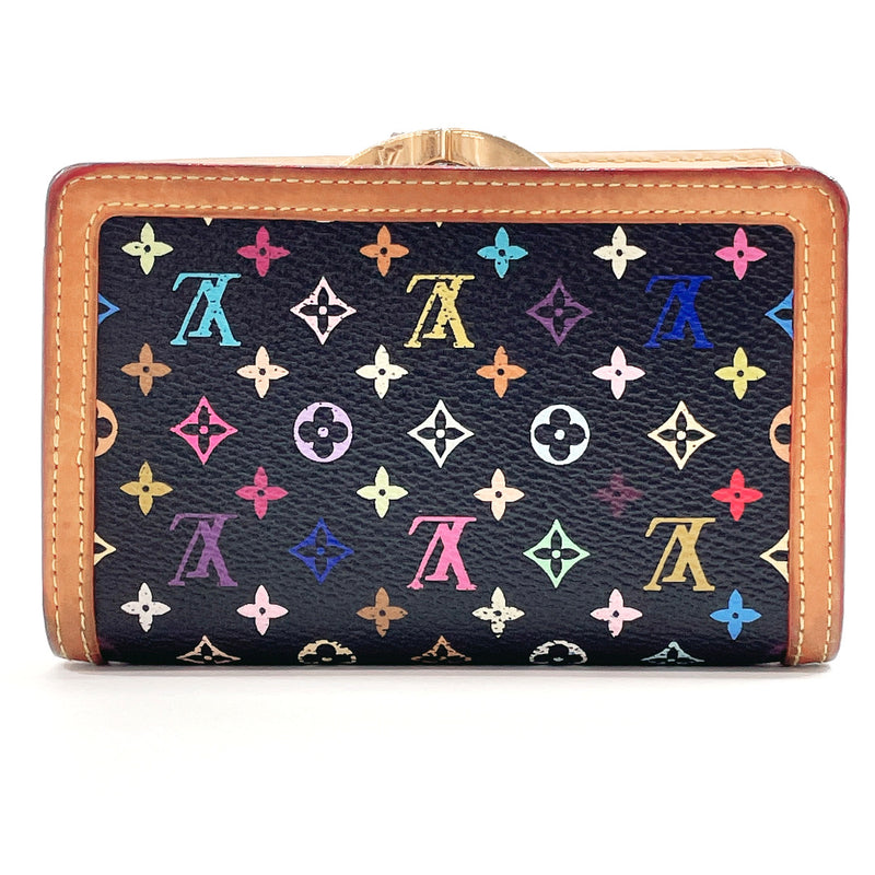 multicolor monogram wallet