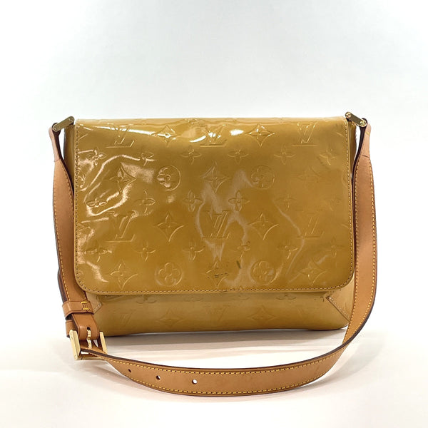 LOUIS VUITTON: Thompson Street Yellow Patent Leather LV Shoulder Bag  (nz) 