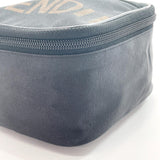 FENDI Handbag canvas/leather Black unisex Used - JP-BRANDS.com