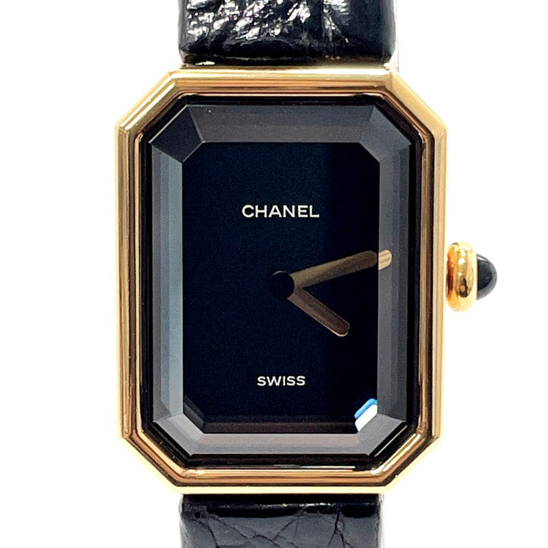 CHANEL Watches Premiere quartz K18 yellow gold/Crocodile gold gold