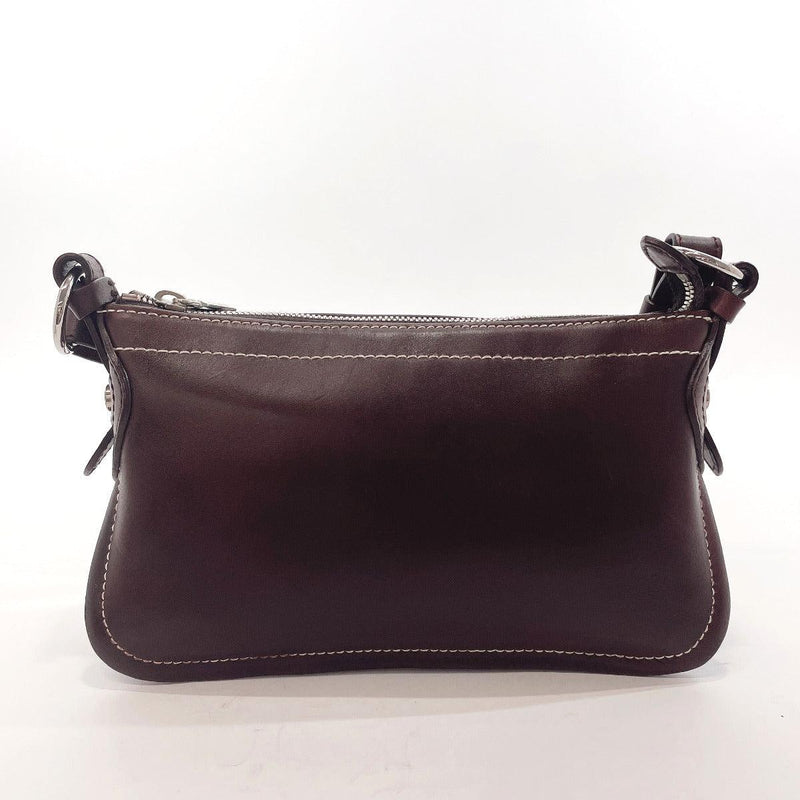 HUNTING WORLD Shoulder Bag leather Brown Women Used - JP-BRANDS.com