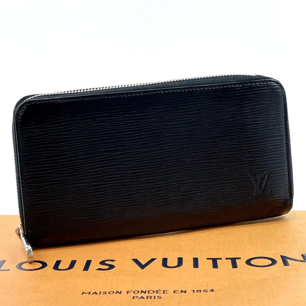 LOUIS VUITTON purse M61857 Zippy wallet Epi Leather Black mens Used - JP-BRANDS.com