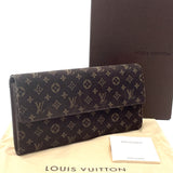 LOUIS VUITTON purse M95234 Portefeiulle Sarah Monogram mini run Brown Women Used